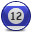 Billard Ball 12 Icon